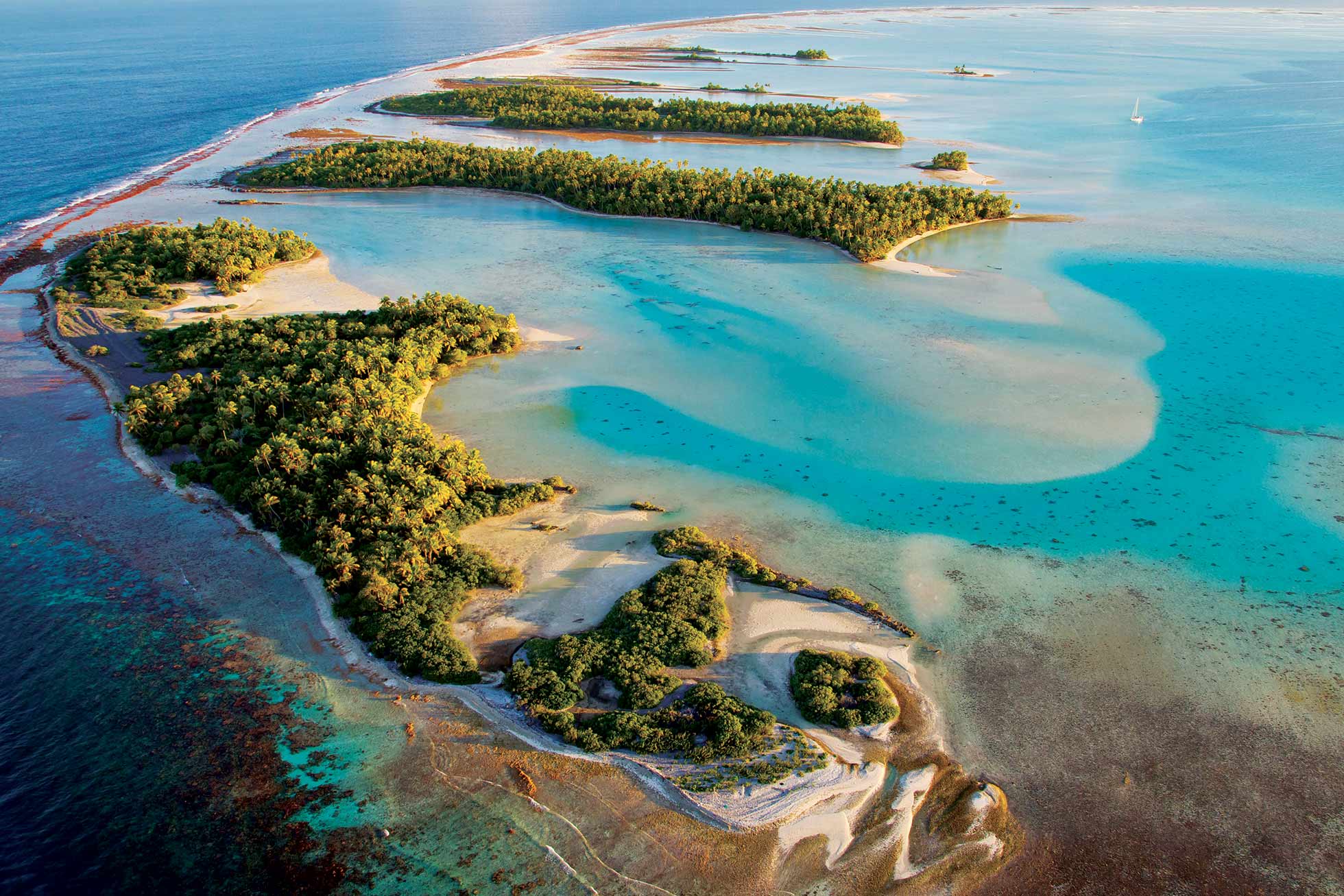 Fakarava Atoll in French Polynesia
