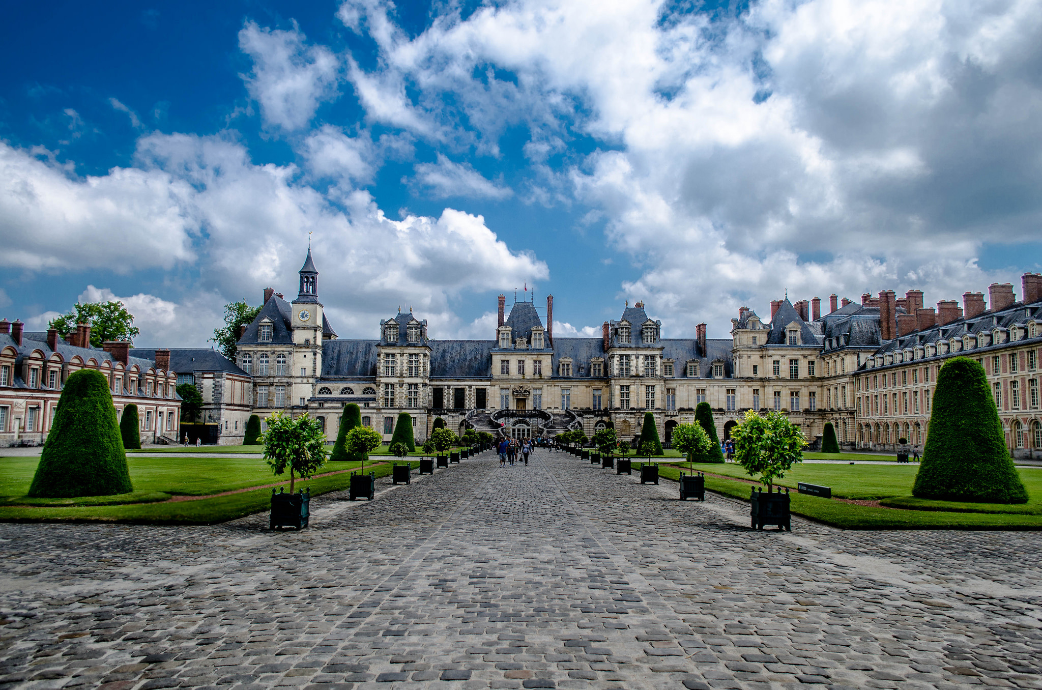 Palace of Fontainebleau, Seine-et-Marne, Ile-de-France, France