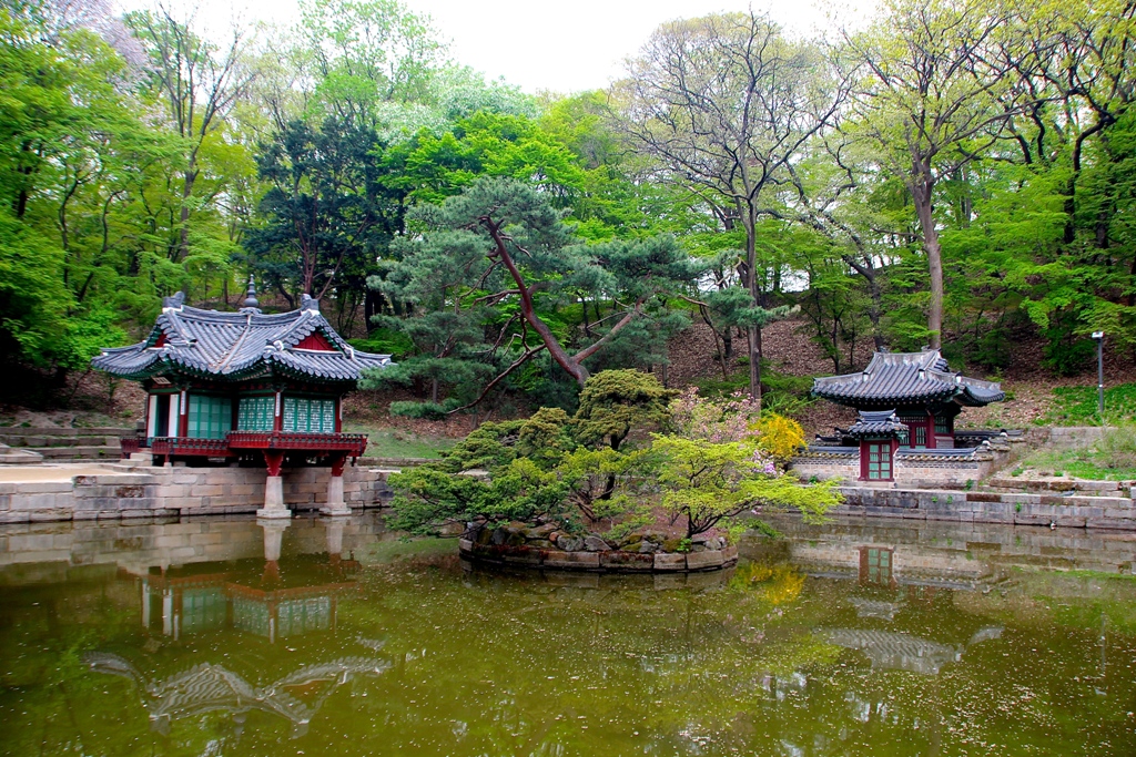 Secret Garden at Changdeokgung Palace, Seoul, South Korea, a World heritage site