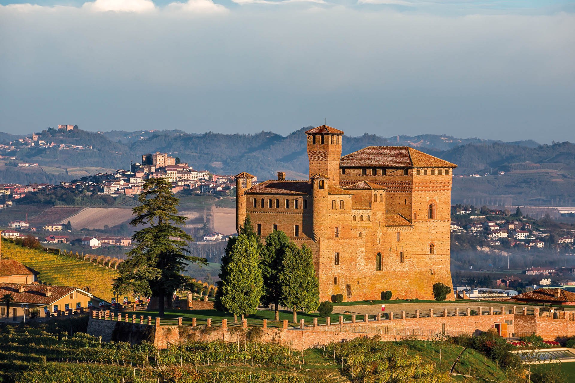 The castle of Grinzane Cavour, Piedmont, Italy